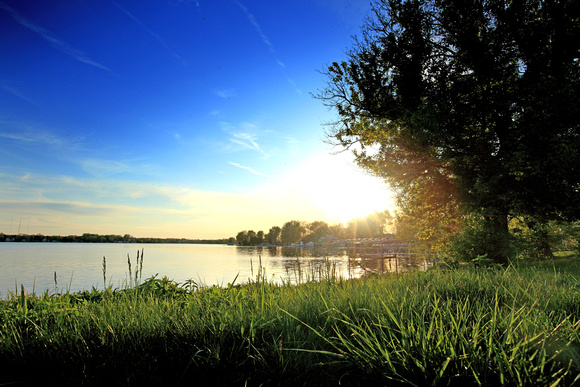 Winona Lake Sunset/Sunrise - treated