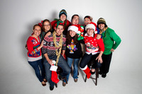 Res. Life Staff Christmas Photos