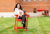 Sharon Dutkowski Biographical Red Chair Shoot P01694-7