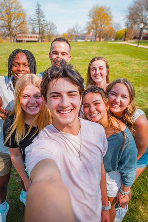 Campus Life - Students - Spring 2023 P01505-16