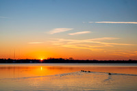 Winona Lake Sunset P00507-14