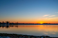 Winona Lake Sunset P00507-19