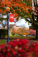 Fall 2023 Students-Campus Photoshoots Lampost P01759-8
