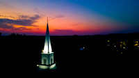 Grace College Campus Winona Lake Sunrise Buildings P01941-3