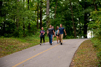 Students on Trails P00174