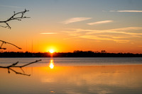 Winona Lake Sunset P00507