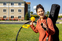 Campus Life Outdoor Students Portraits Disc Golf Hammock Chess Bible Guitar P02055-7