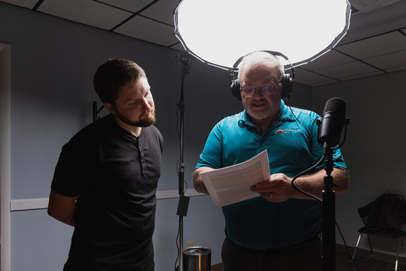 Rob Spencer BTS Voice Over P02277-4
